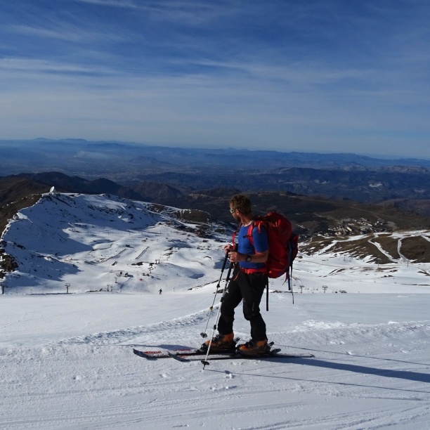 Honza Tráva Trávníček na skialpech v Portugalsku - příprava na Manaslu 2020