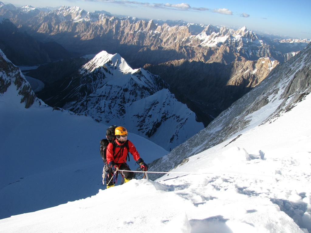 Expedice Gasherbrum I - těsně před třetím výškovým táborem