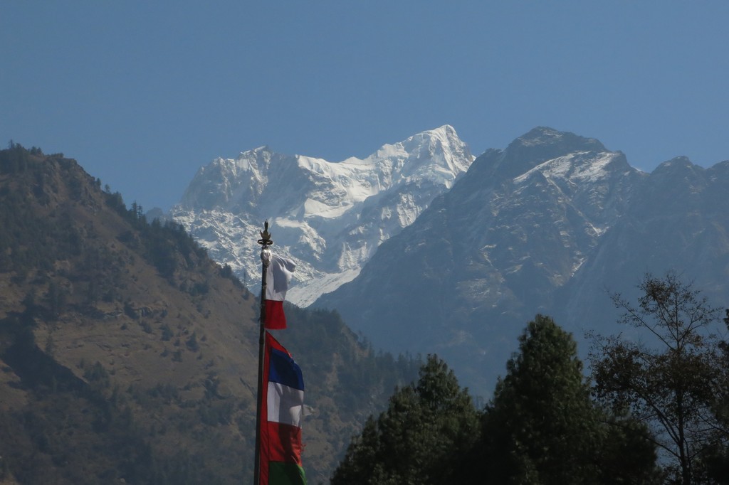 nádherné scenérie na Annapurna treku