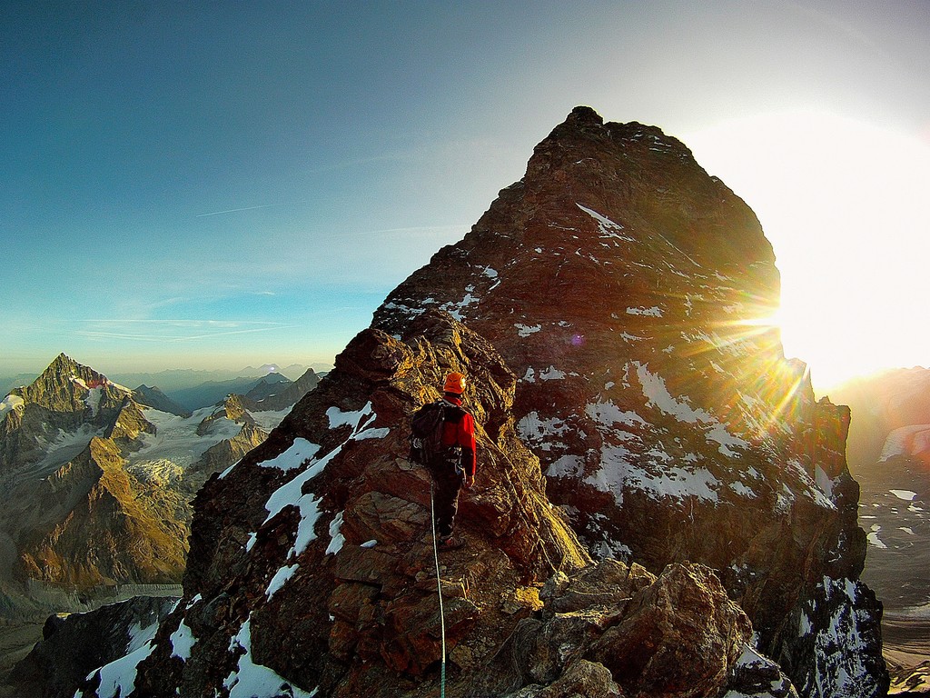 výstup na věž Pic Tyndall (4241 m ) - Martin Klusák