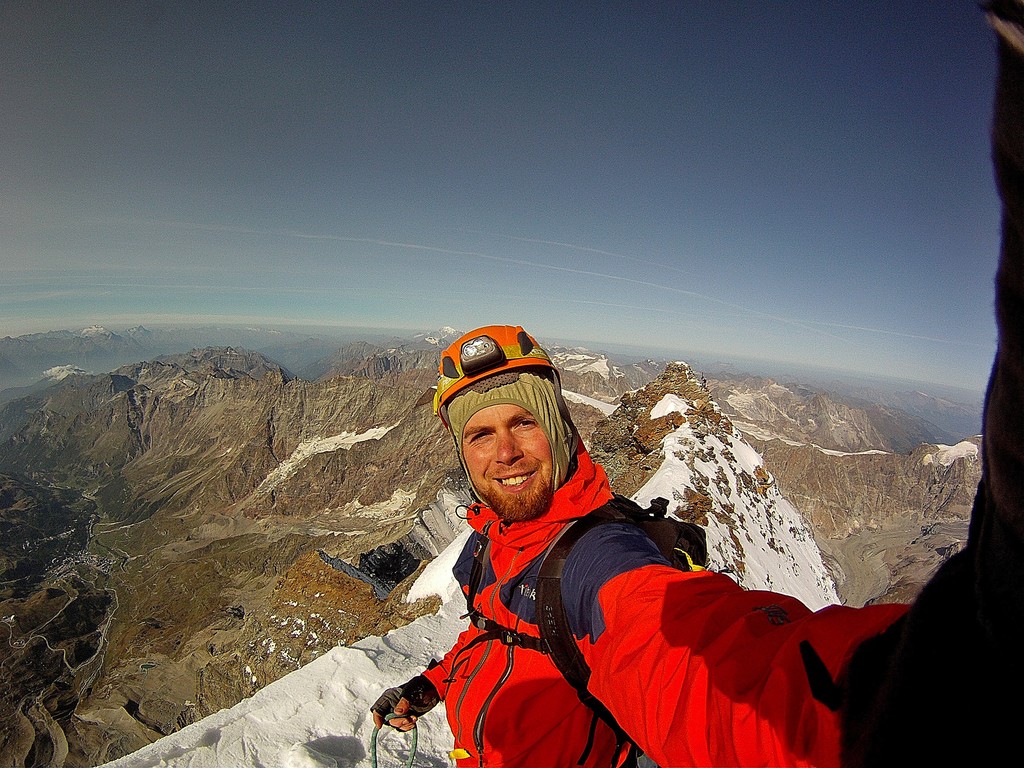 Martin Klusák - výstup na Matterhorn 2017