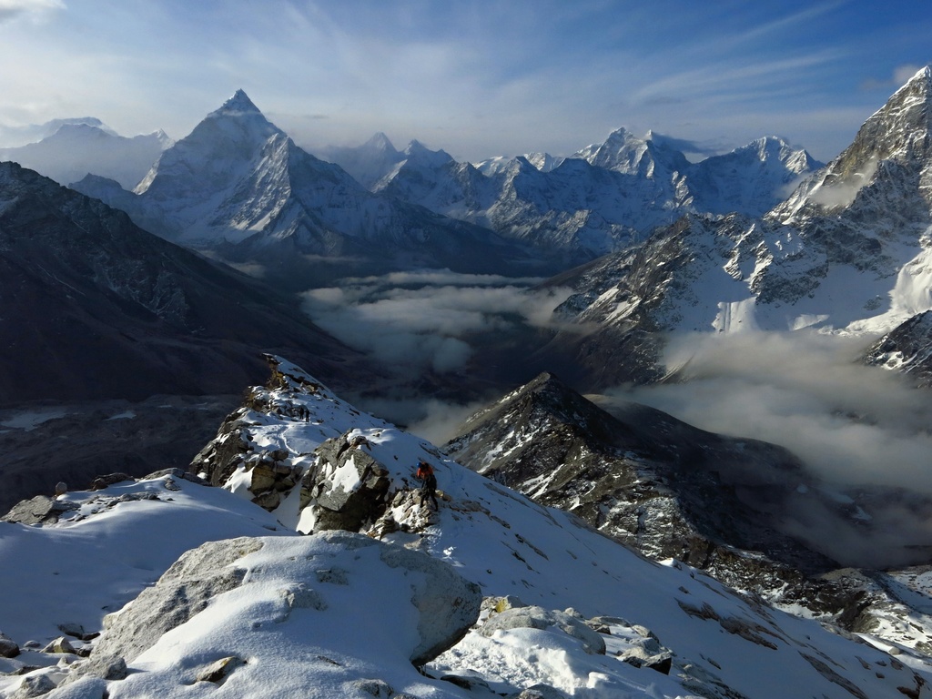 Honza Trávníček s fotografy na cestě k jedné z nejkrásnějších hor - Ama Dablam