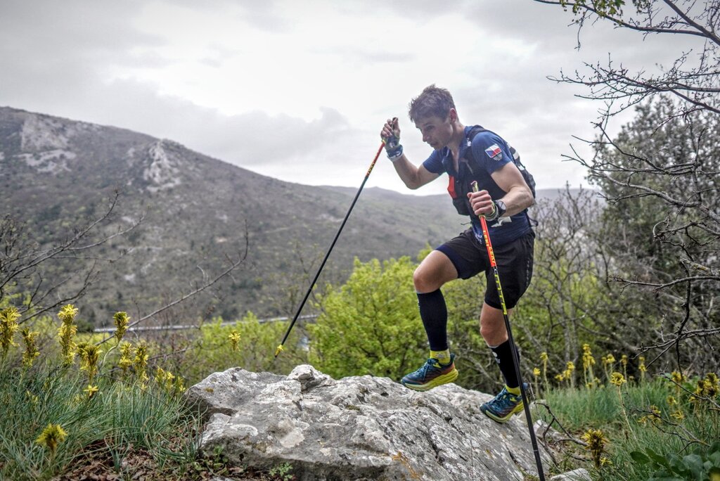 Náročný terén běžeckého závodu Istria 100 by UTMB