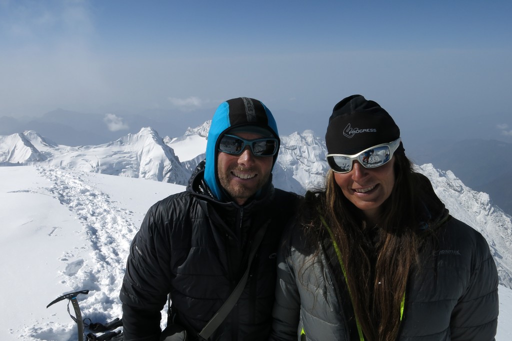 Tráva a Miri na Mera Peak