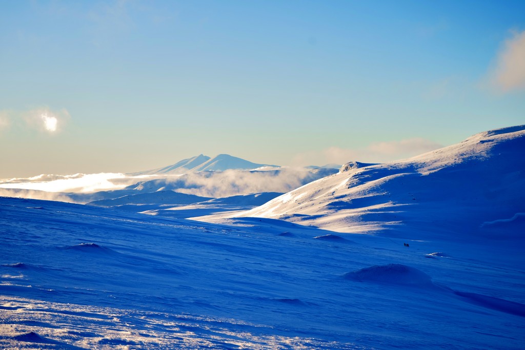 okolí norské vesnice Valldalen