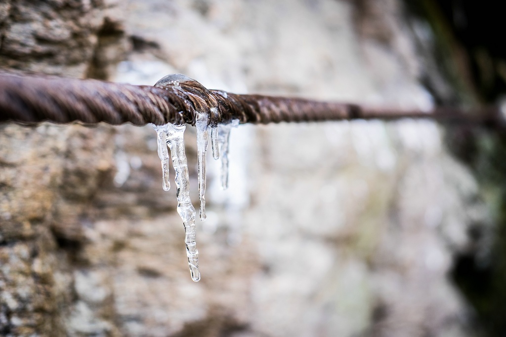 Ferrata v Bechyni se dá lézt s jistým odhodláním celoročně