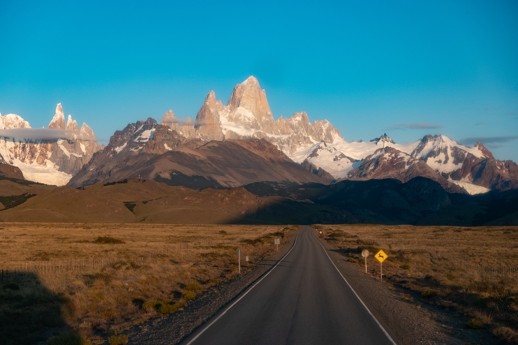 Příjezd do El Chaltén