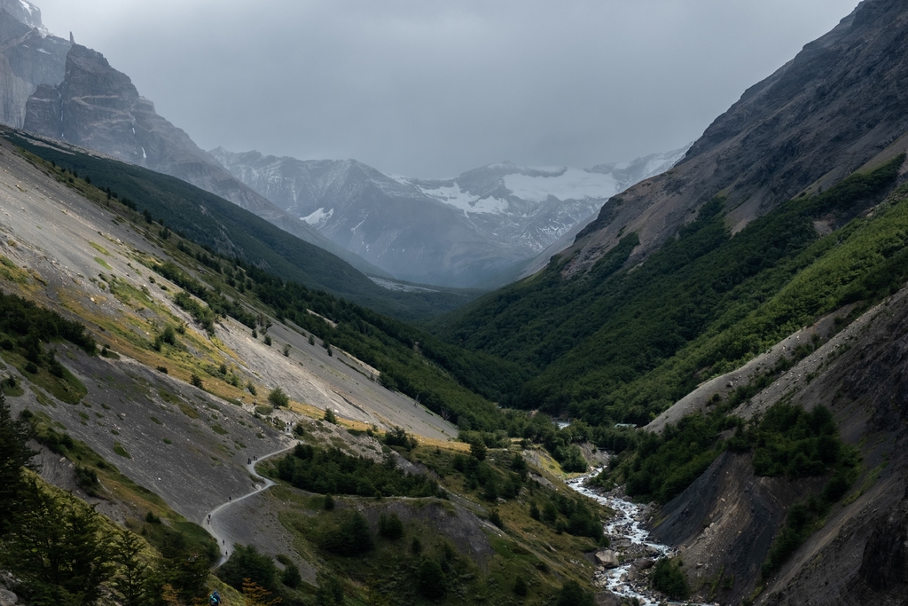 Windy pass, Torres del Paine