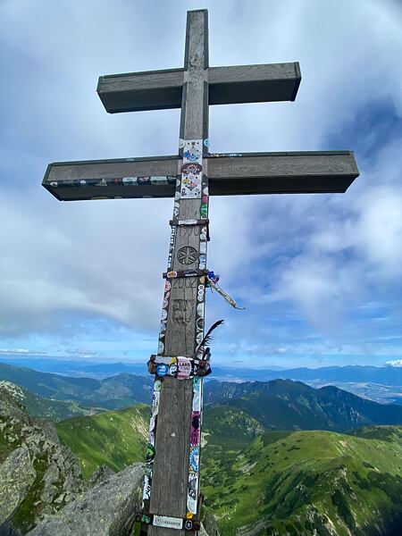 Přechod nízkých Tater - vrcholový kříž Ďumbier (2048 m)