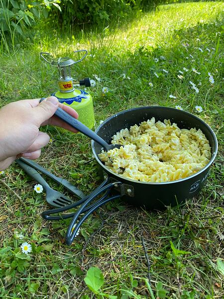 Příborový set Sea to Summit Cutlery má ideální délku