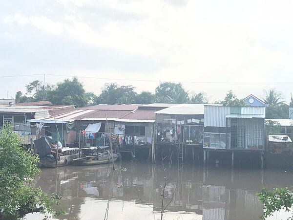 Jedno z ramen řeky Mekong