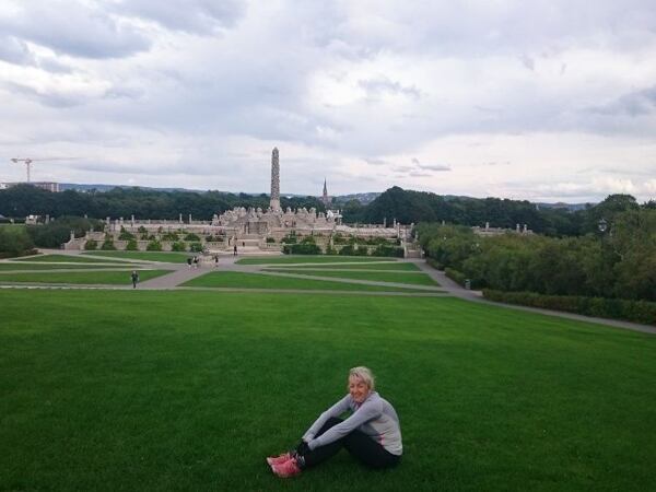 Rozlehlý Frognerův park