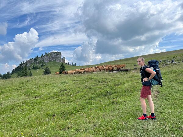 Boty SALEWA PEDROC AIR W Lady - přechod Velké Fatry s batohem