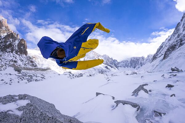  Chamonix - pod nástupem cesty Ginat na Les Droites