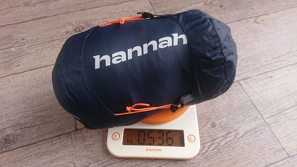 Spací pytel Hannah Camping Micro 70 Uni - váha 490 g bez obalu