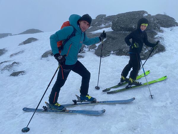 Test pánského skialp setu Hannah - kalhot Juke a bundy Gabber Hoody